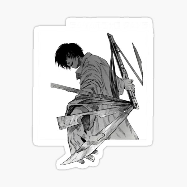 Sakamoto Days manga Sticker for Sale by Anime-Chibi