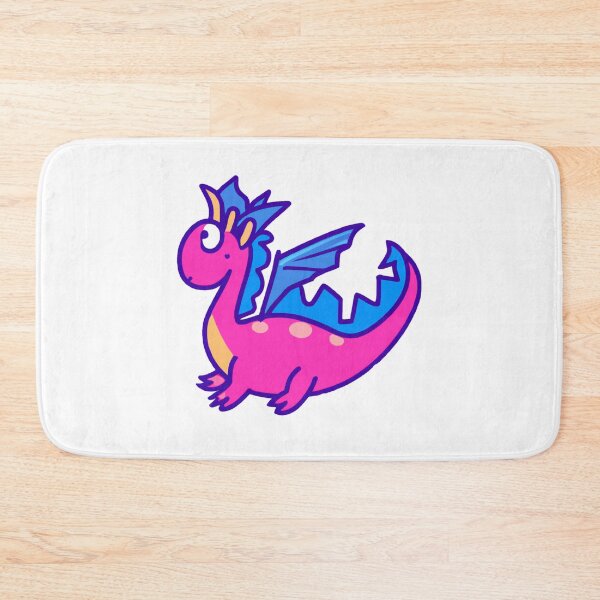 Item preview, Cute surprised Pink and Blue Dragon designed and sold by MaxandMiaTwins.