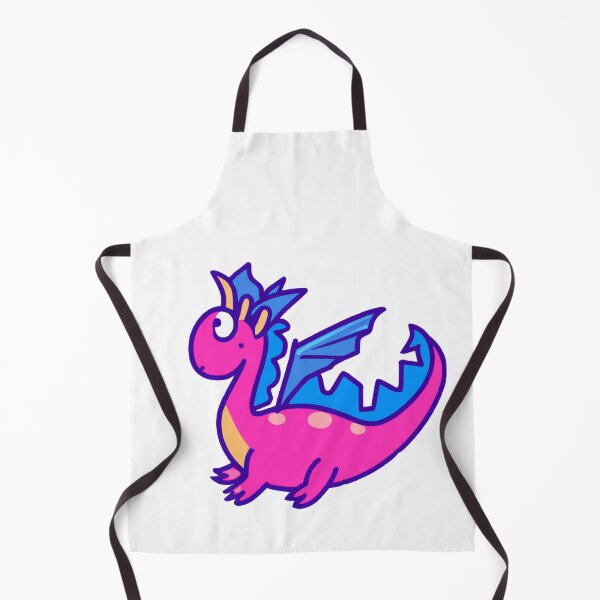 Item preview, Cute surprised Pink and Blue Dragon designed and sold by MaxandMiaTwins.
