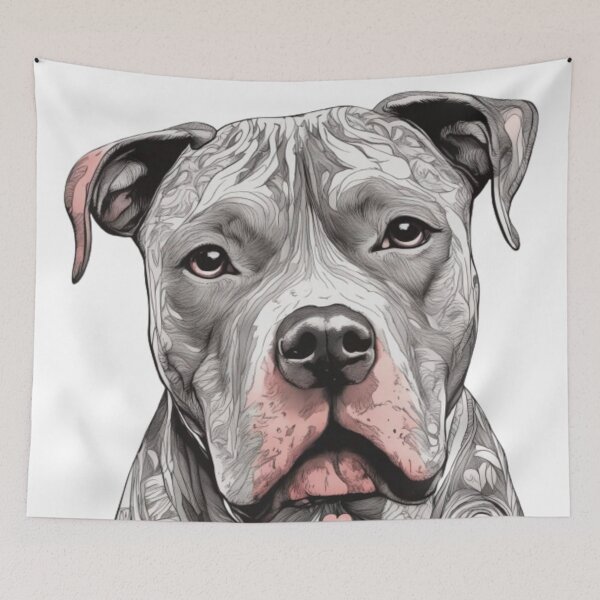 Item preview, American Pitbull Terrier tender look designed and sold by Spanishsoul.