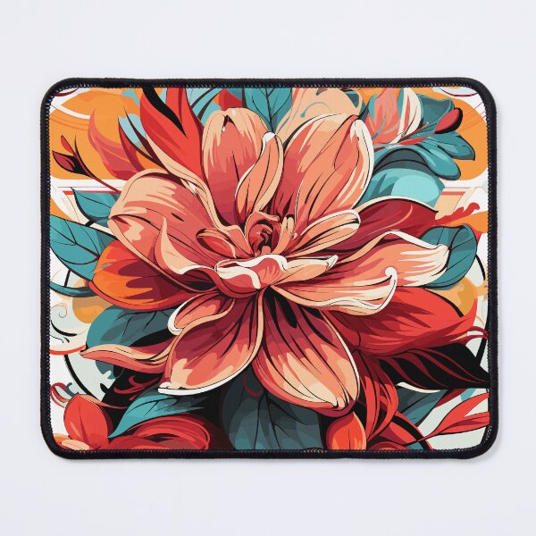 Item preview, Modern Floral Fusion designed and sold by TheFrenchVegan.