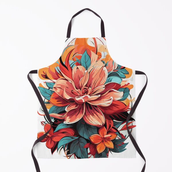 Item preview, Modern Floral Fusion designed and sold by TheFrenchVegan.