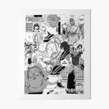 Sakamoto Days manga Art Board Print for Sale by Anime-Chibi