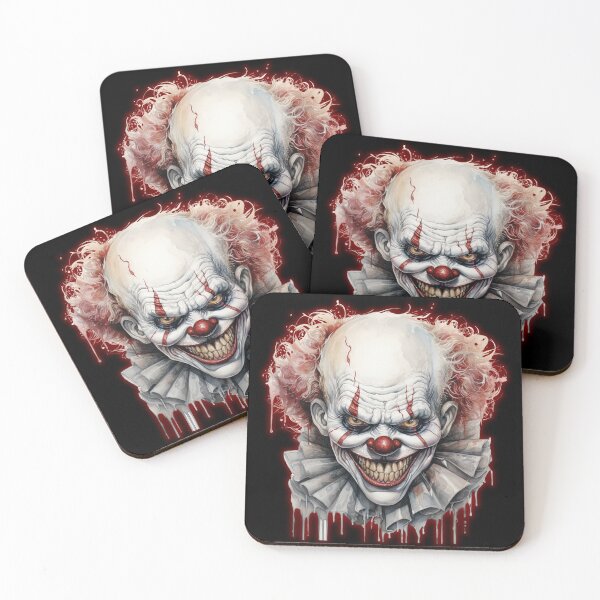 Item preview, Halloween clown designed and sold by Kuki-shop.