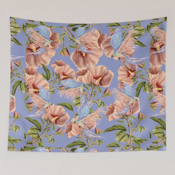 Item preview, Birds In Floral Garden  designed and sold by Asmaa Abdul-Azim.