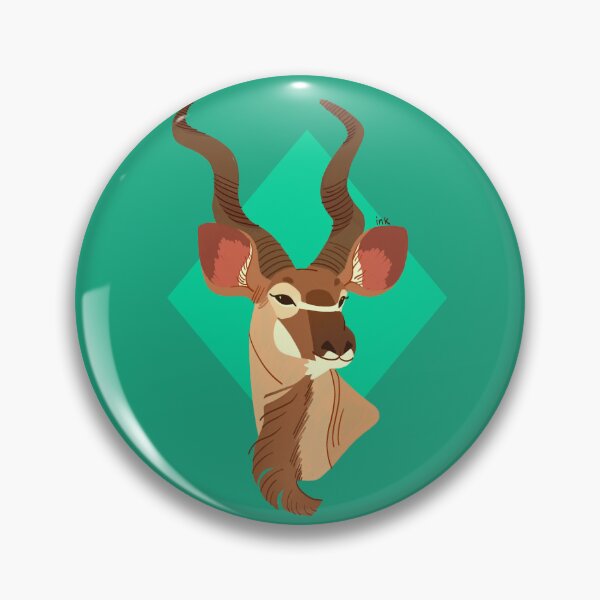 Item preview, Chalk Creatures, Greater Kudu designed and sold by inkvisage.