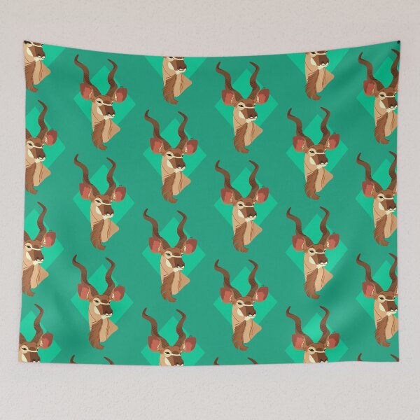 Item preview, Chalk Creatures, Greater Kudu designed and sold by inkvisage.