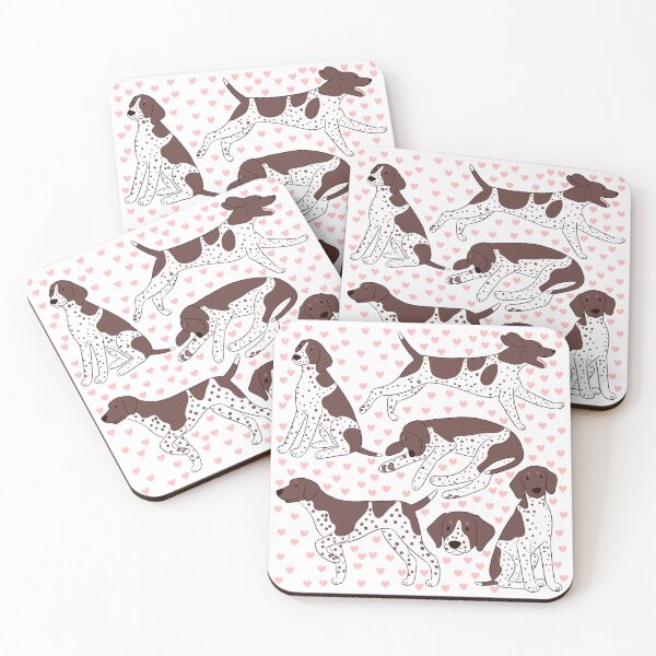 Item preview, Cute german shorthaired pointer dog pattern  designed and sold by Yaragold.
