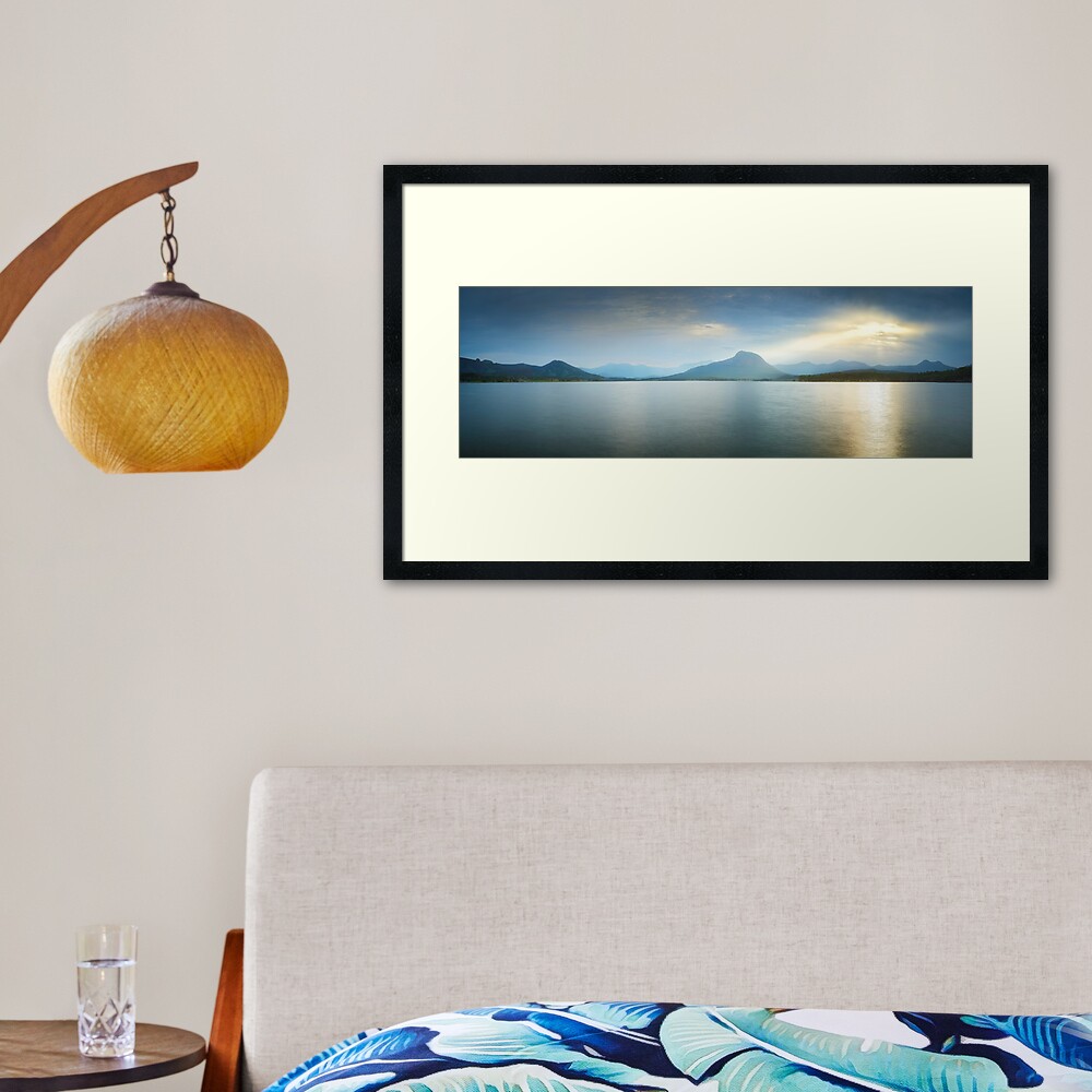 Lake Moogerah, South East Queensland, Australia Framed Art Print