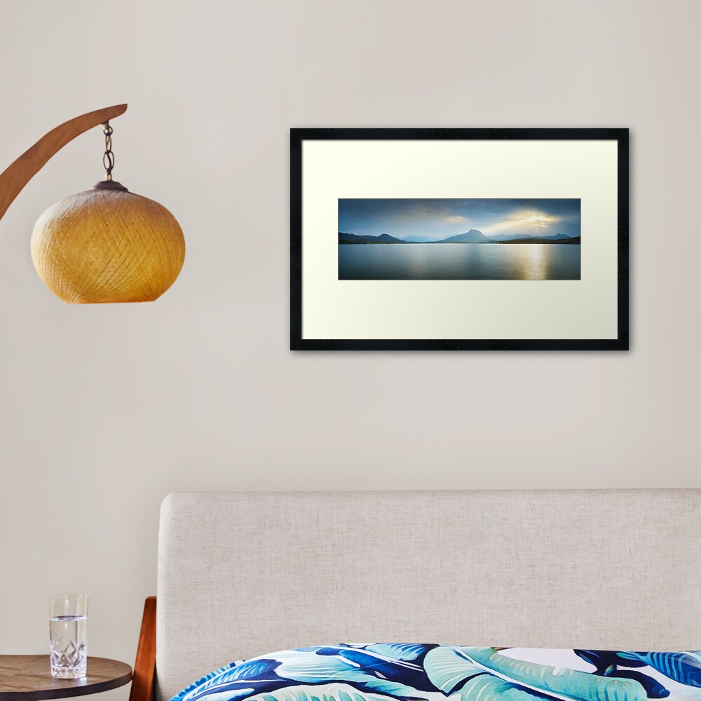Lake Moogerah, South East Queensland, Australia Framed Art Print