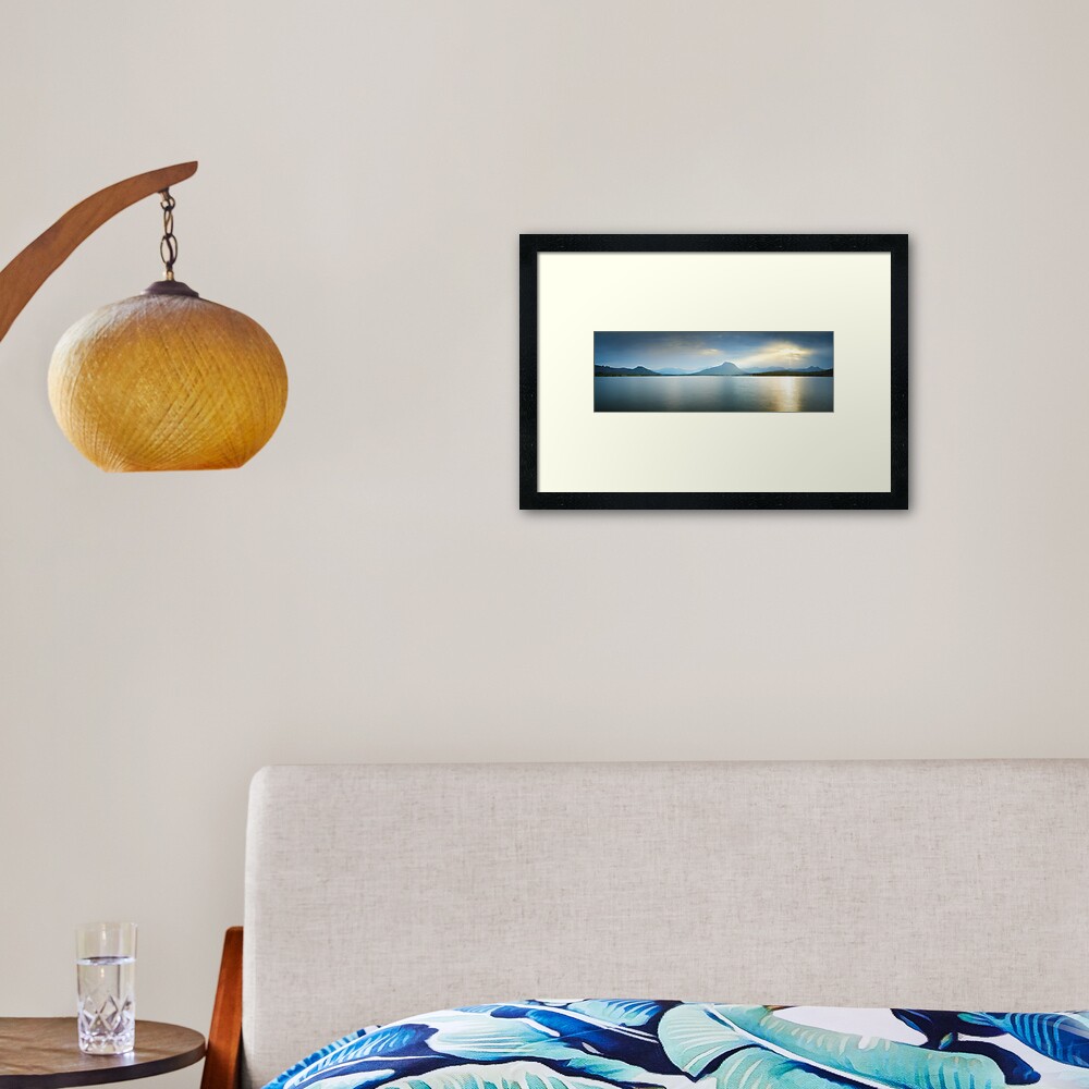 Lake Moogerah, South East Queensland, Australia Framed Art Print