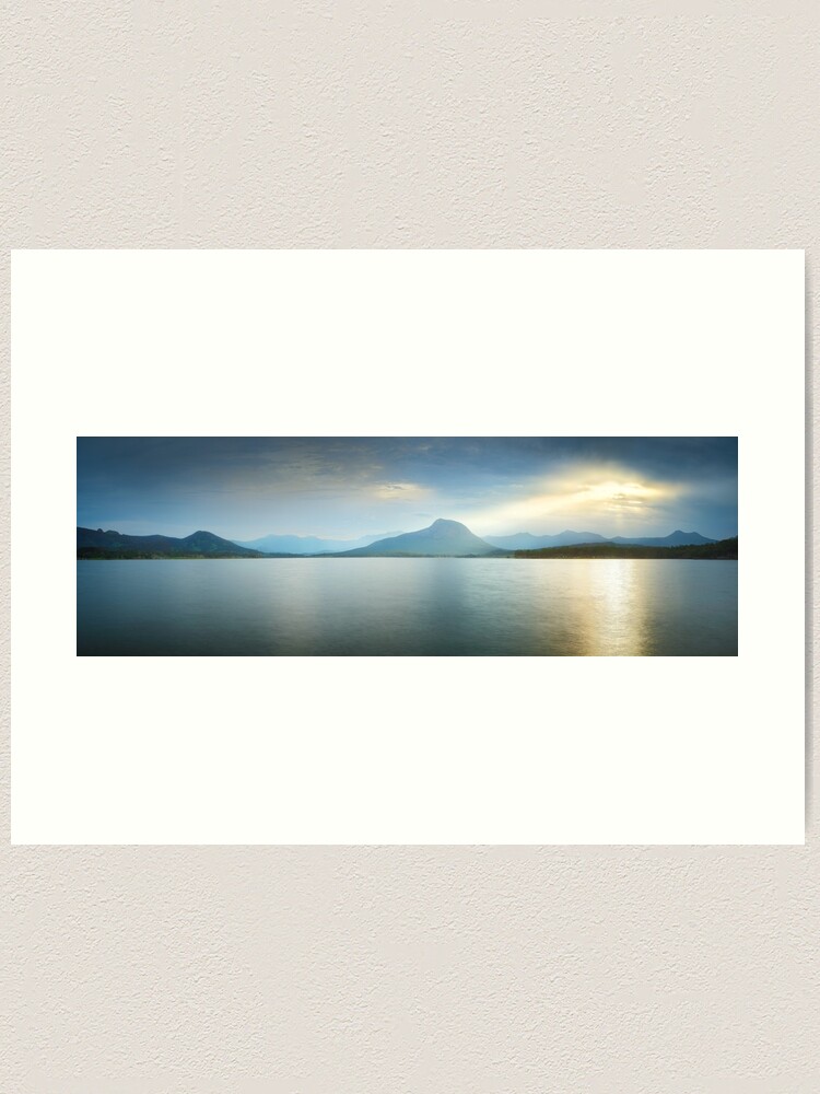 Alternate view of Lake Moogerah, South East Queensland, Australia Art Print