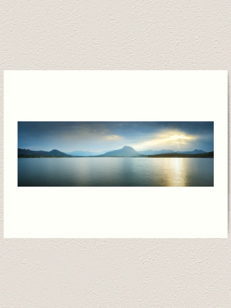 Alternate view of Lake Moogerah, South East Queensland, Australia Art Print