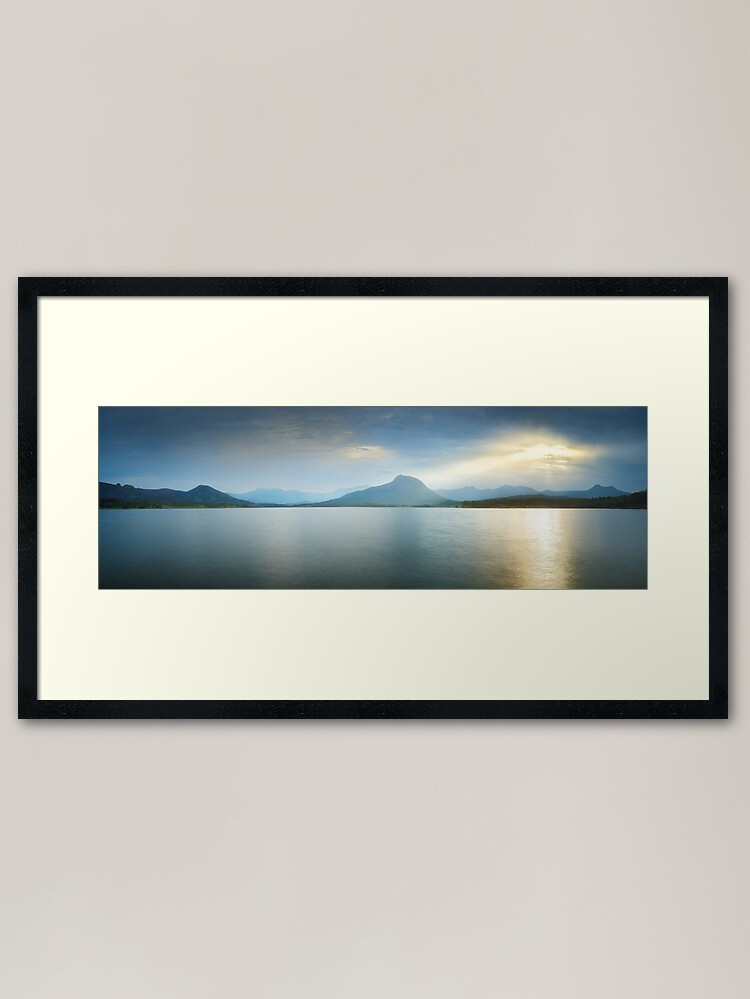 Alternate view of Lake Moogerah, South East Queensland, Australia Framed Art Print
