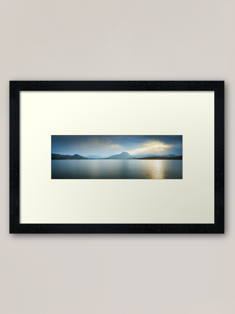 Alternate view of Lake Moogerah, South East Queensland, Australia Framed Art Print