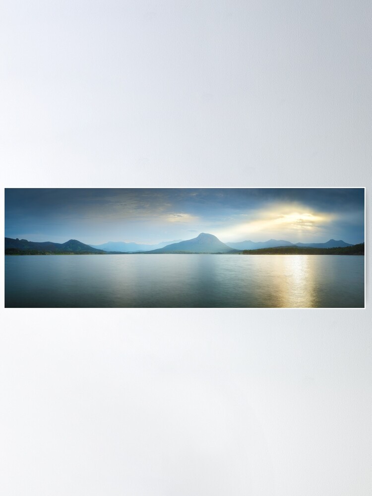 Alternate view of Lake Moogerah, South East Queensland, Australia Poster