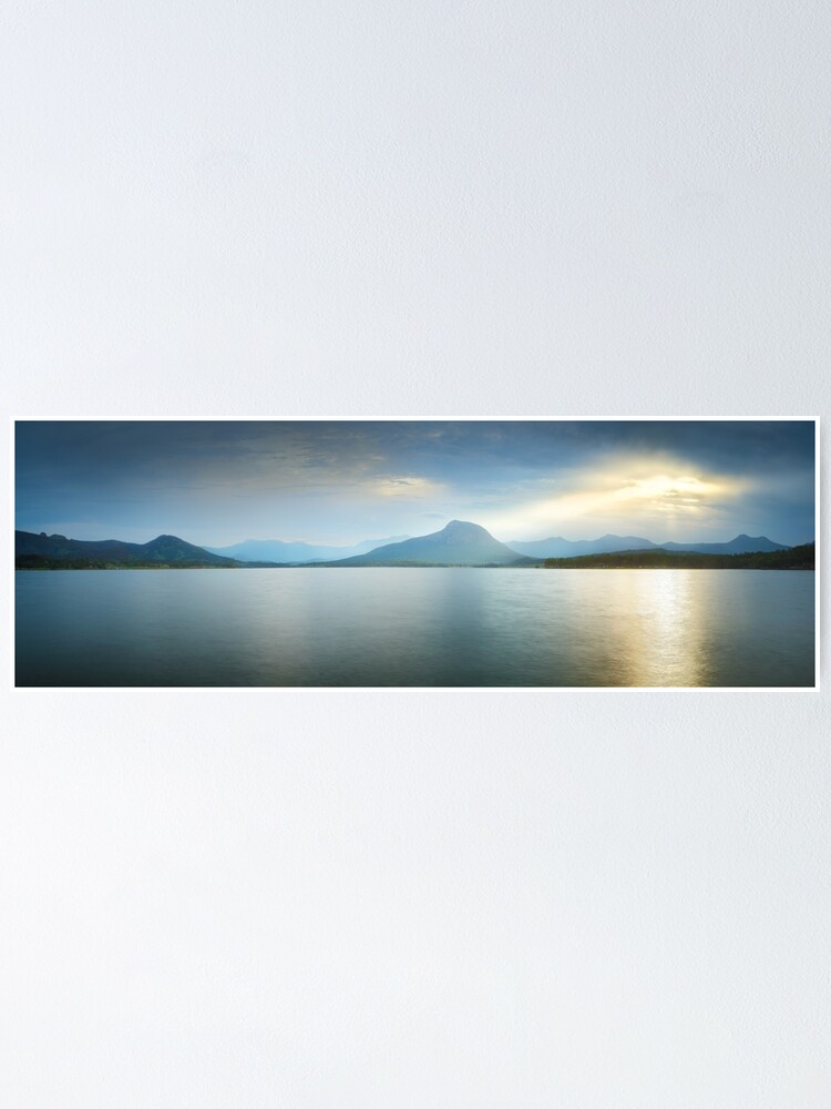 Alternate view of Lake Moogerah, South East Queensland, Australia Poster