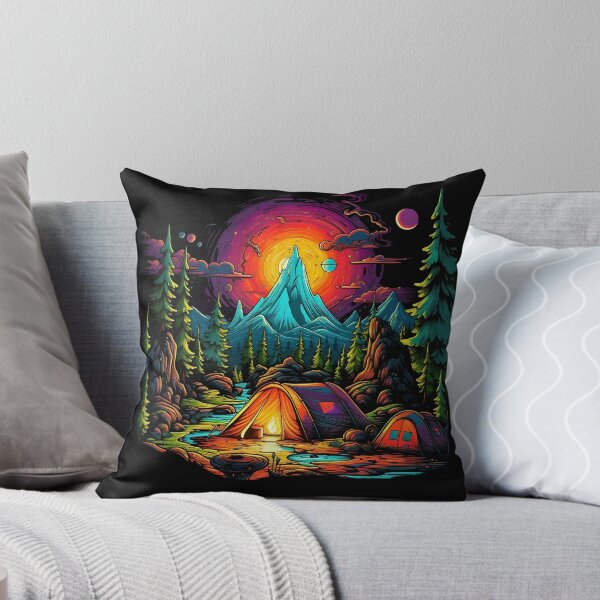 Item preview, Psychedelic Mountain Camping: High Altitude Escape designed and sold by PsyCloth.