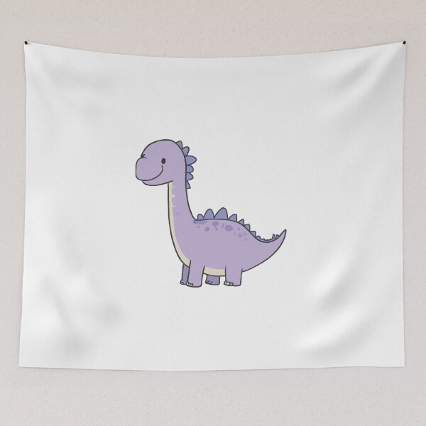 Item preview, Purple cute dinosaur designed and sold by MaxandMiaTwins.