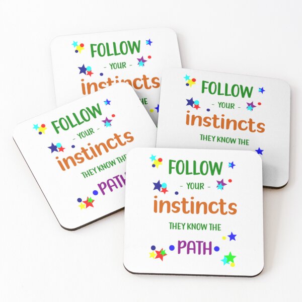 Item preview, Follow Your Instincts They Know The Path designed and sold by MysticOzzy.