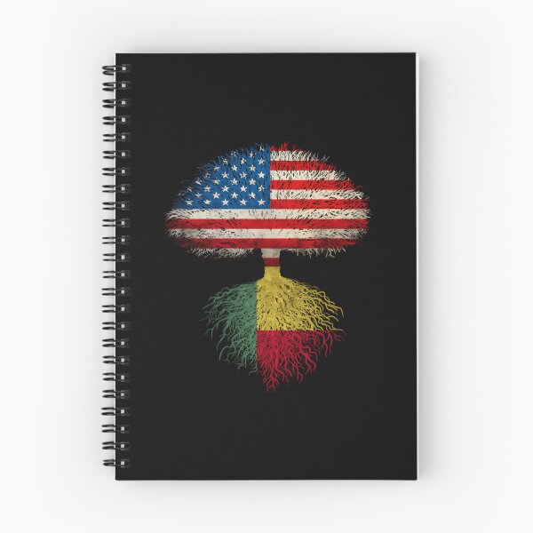 Item preview, American Flag Beninese Roots Benin Flag 	 designed and sold by mpbqzfls15.