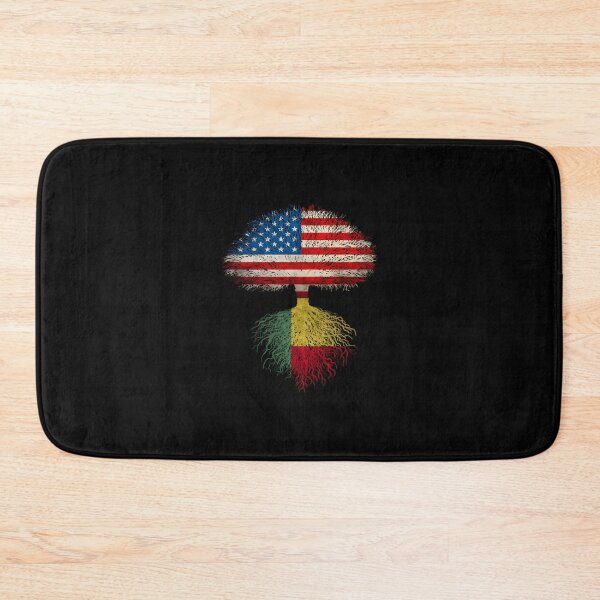 Item preview, American Flag Beninese Roots Benin Flag 	 designed and sold by mpbqzfls15.