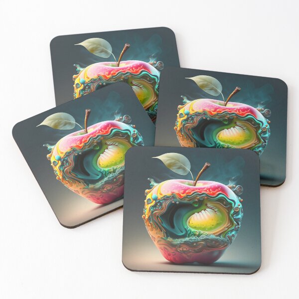Item preview, Exploring the Trippy Apple: A Psychedelic Journey designed and sold by moodboardzz.