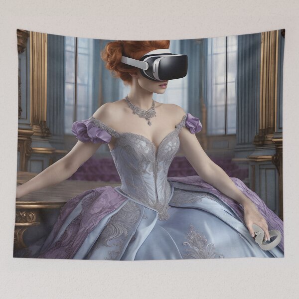Item preview, Baroque Lady VR Gamer designed and sold by Tau Tia L Douglass.