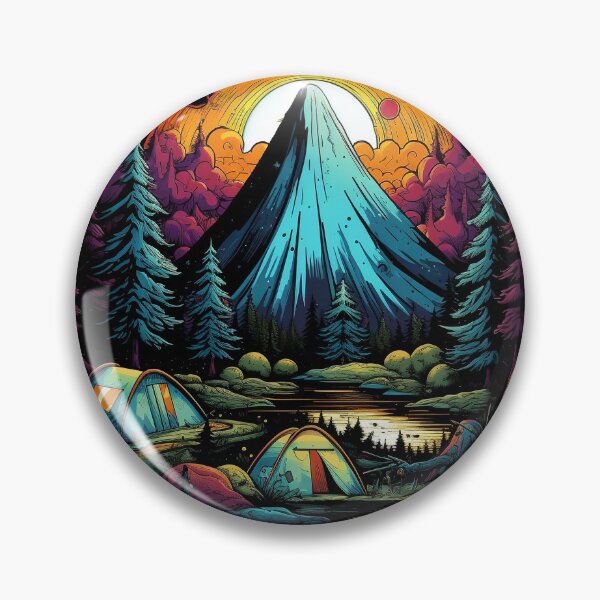 Item preview, Psychedelic Camping Chronicles: Nature's Escape designed and sold by PsyCloth.
