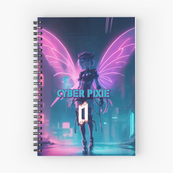 Aperçu de l'œuvre Cyber Pixie - Cyberpunk créée et vendue par Punk-One.