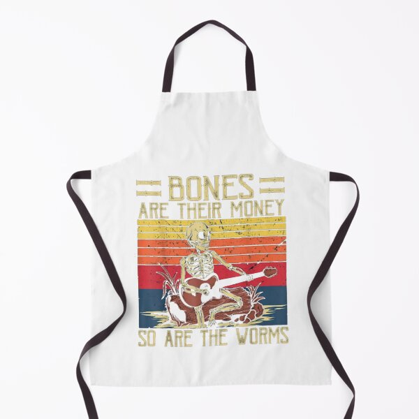 Item preview, Bones Are Their Money Skeleton Playing Guitar Retro Vintage designed and sold by nan-dlman.