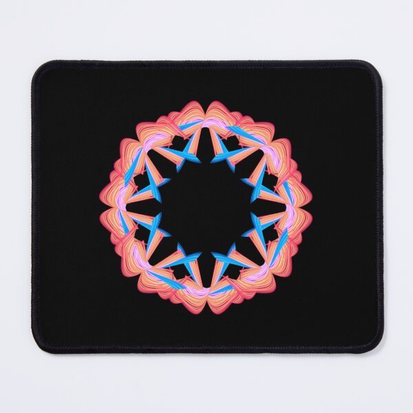 Item preview, red mandala designed and sold by Meo Design.