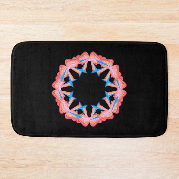 Item preview, red mandala designed and sold by Meo Design.