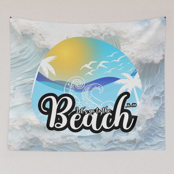 Item preview, Let's Go To The Beach designed and sold by Jenson Major.