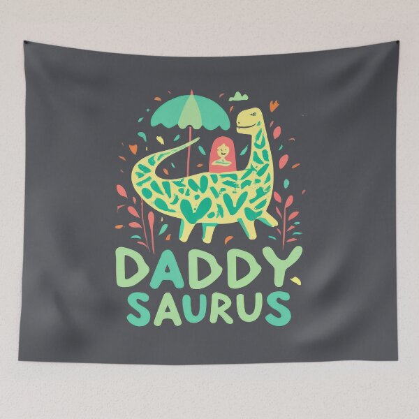 Item preview, Daddysaurus: The Alpha Dino Dad designed and sold by KaleidoKiosk.