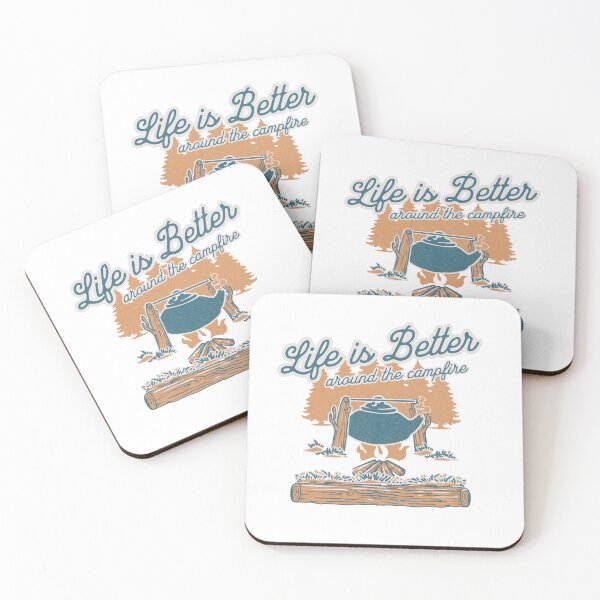 Item preview, Life is Better Around the Campfire designed and sold by ClaytownTees.