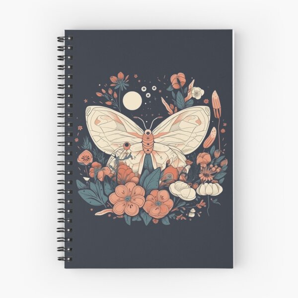 Item preview, Spooky Fall Moth designed and sold by Cozy Nerdy Things.