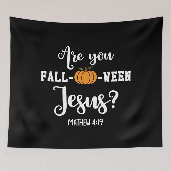 Item preview, Are You Fall-O-Ween Matthew 4:19 Bible Verse Falloween Jesus Christian Fall Gifts designed and sold by JaimiMartine.
