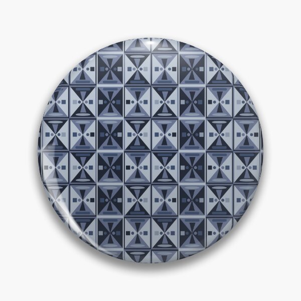Item preview, Ink blue Geometric pattern designed and sold by Chirayu1111.