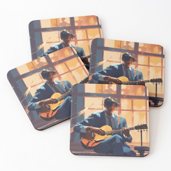 Item preview, Man and guitar designed and sold by LIDYN.