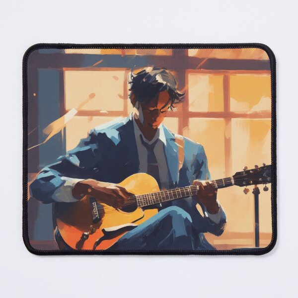 Item preview, Man and guitar designed and sold by LIDYN.