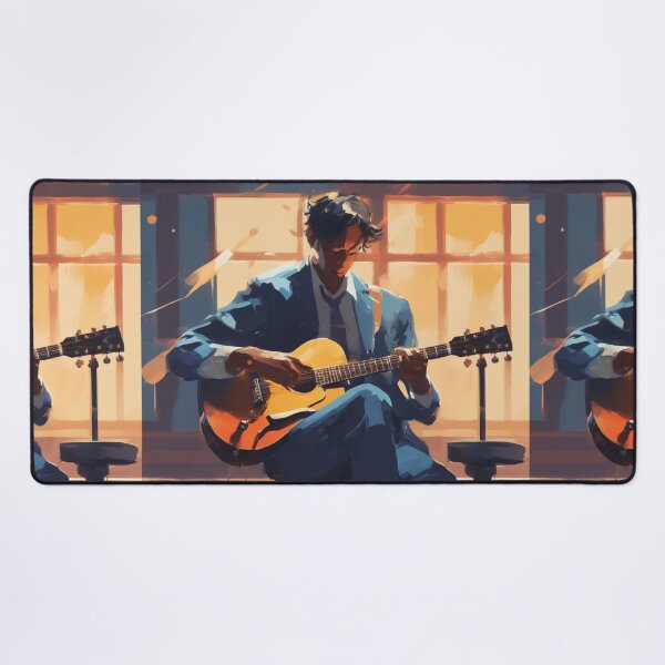 Item preview, Man and guitar designed and sold by LIDYN.