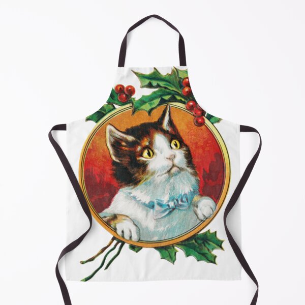 Item preview, Vintage Christmas Cat  designed and sold by YvonneDReitz.