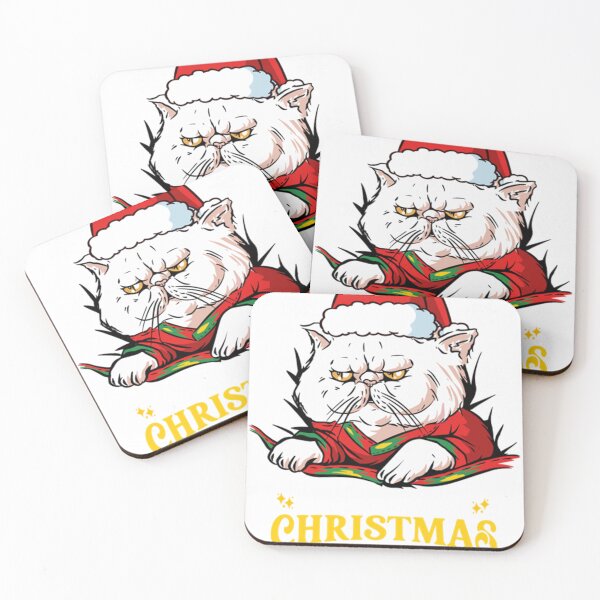 Item preview, This Is My Christmas Pajama Funny Santa Cat Grumpy  designed and sold by RosaTPorter.