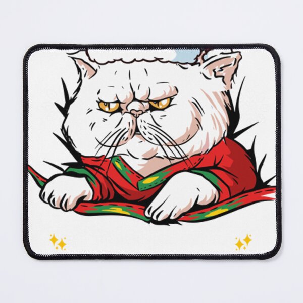 Item preview, This Is My Christmas Pajama Funny Santa Cat Grumpy designed and sold by RosaTPorter.
