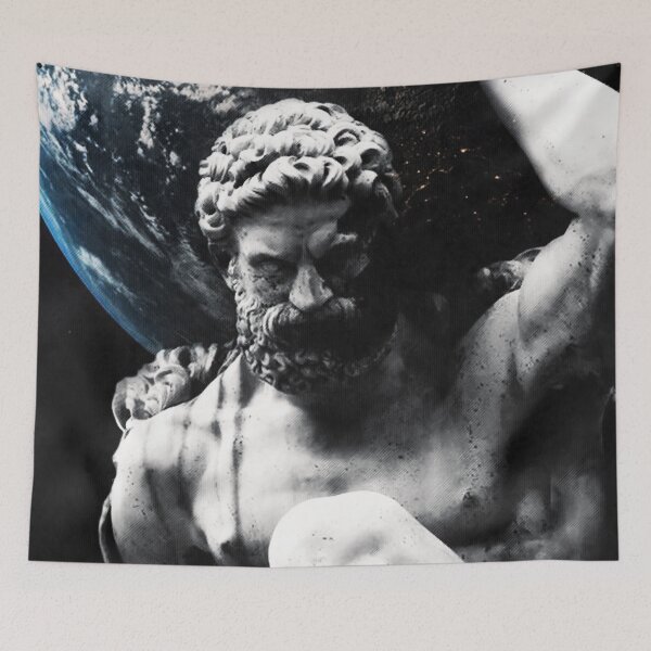 Item preview, Atlas holding the world designed and sold by Underdott.