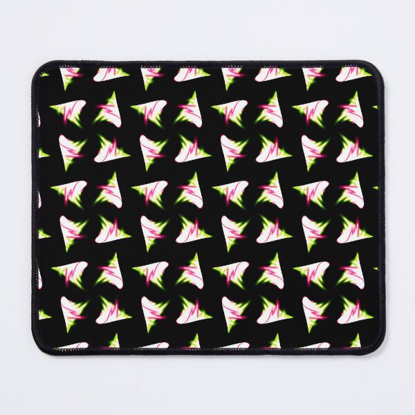 Item preview, Green and red cones pattern designed and sold by Meo Design.