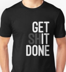 Camiseta unisex Hacer mierda hecho