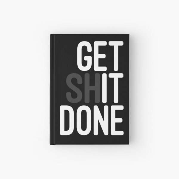 Productivity planner - Get (sh)it done (black) - SEIK