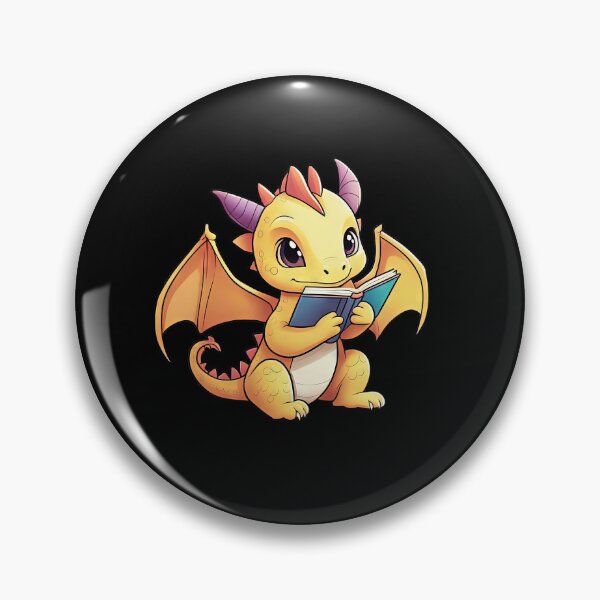 Item preview, Bookdragon, cute dragon reading  designed and sold by ChaosEdits.